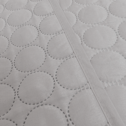 Bedspread Circles - Beige