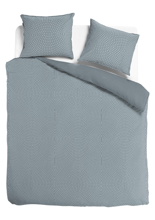 Sleep Sense® Polyester-Katoen Dekbedovertrekset Aneha Blue